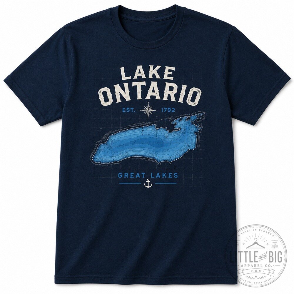 Stylish Lake Ontario T-Shirts