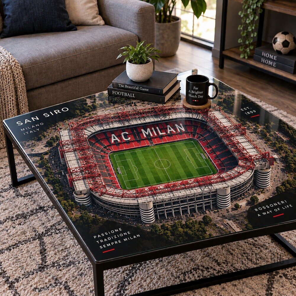 San Siro x AC Milan Coffee Table x Barcelona Football Stadium Hot Trend 2026
