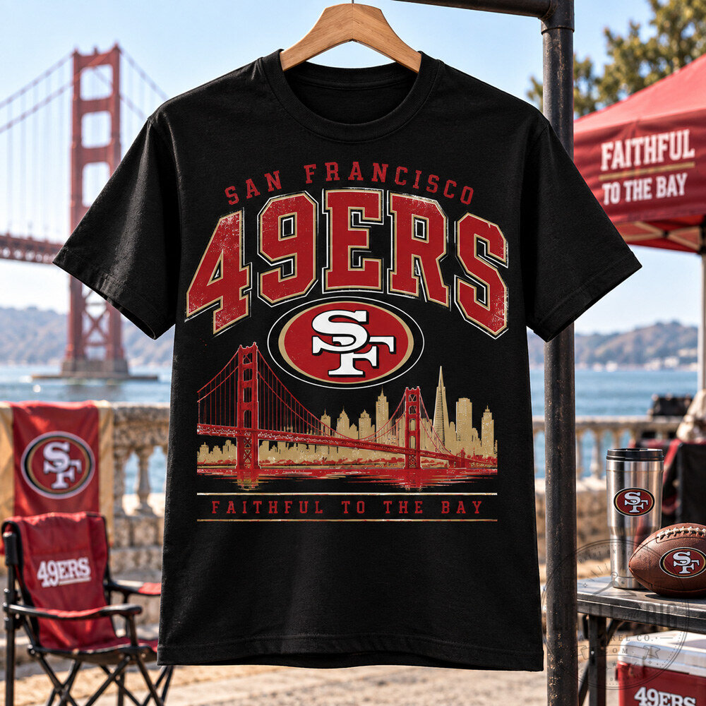 49ers Shirt for Fans - Soft Cotton Comfort 2 49ers Shirt for Fans - Soft Cotton Comfort