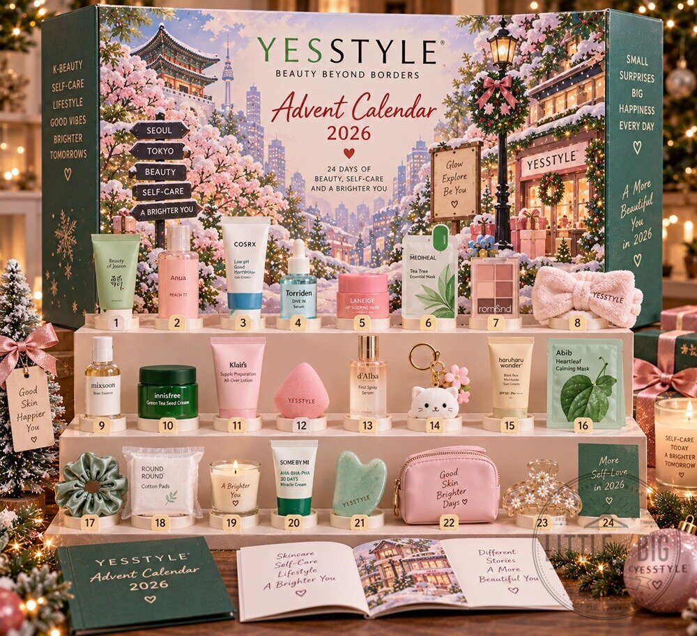 YesStyle Advent Calendar 2026 - Exciting Surprises for Fans