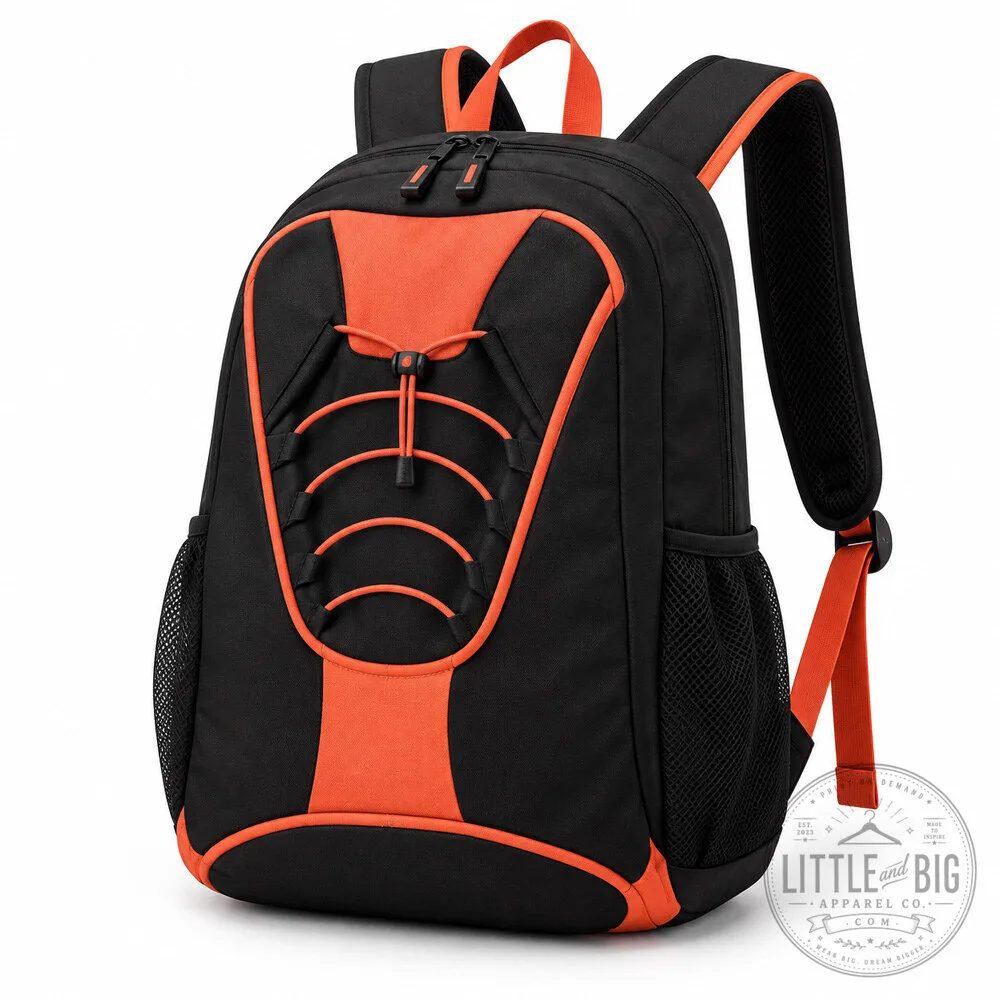 GTA VI Striking Black And Orange Sports Backpack Gaming 2026