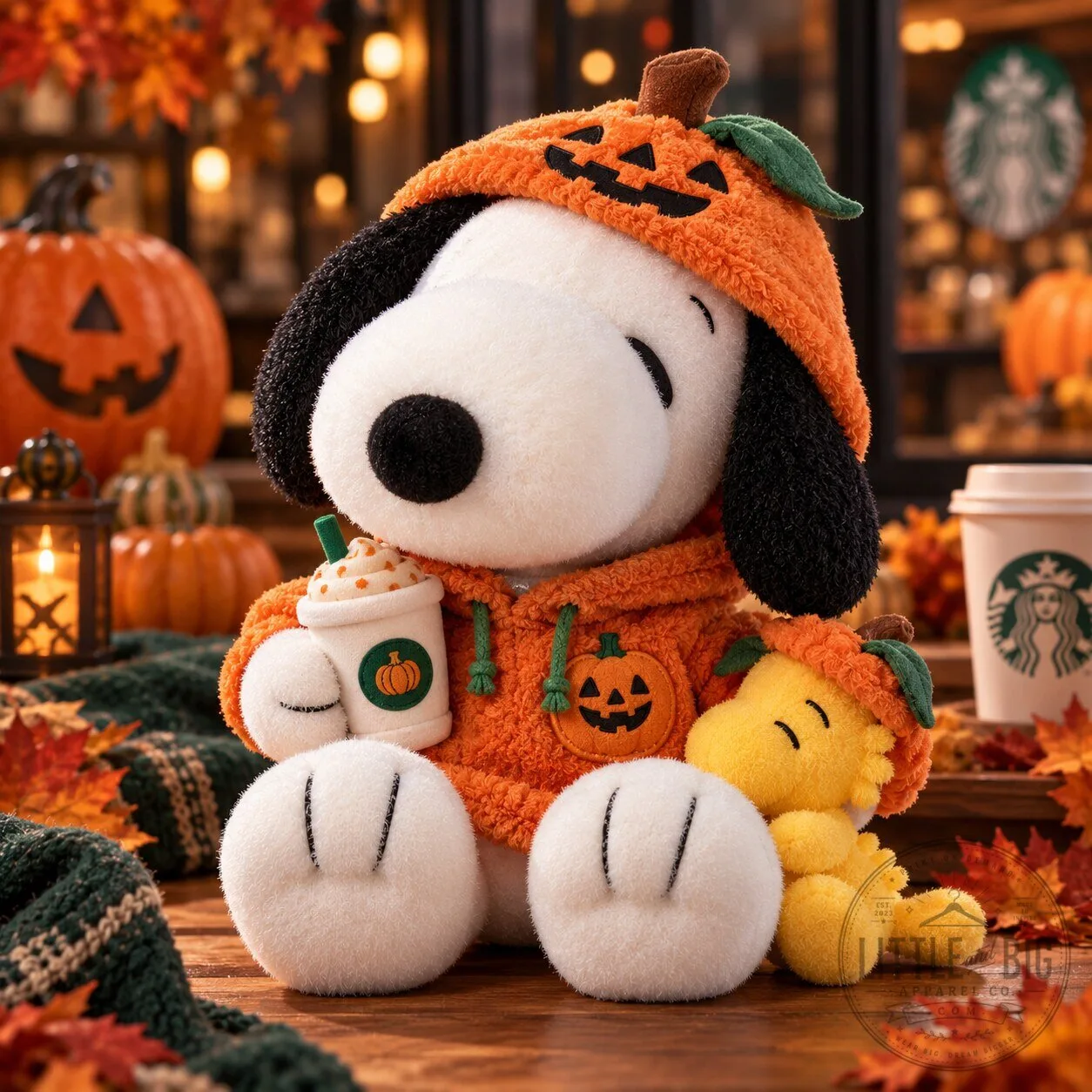 Starbucks x Peanuts Snoopy Plush 2026 – Fall Halloween Collection