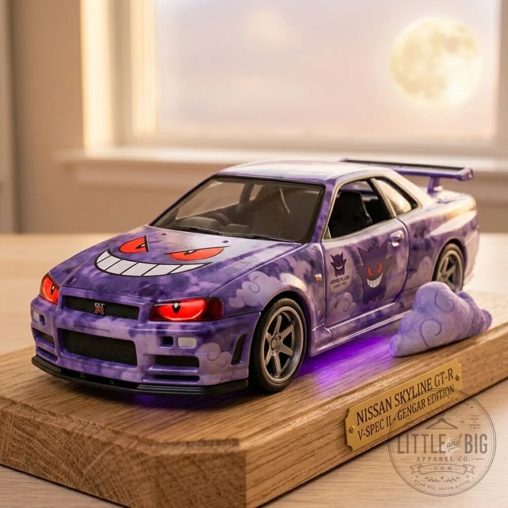 "Top 2026 Gifts: Hot Wheels, Pride Shirts, Victoria's Secret Calendar" 38 Hot Wheels Premium Gengar Nissan Skyline GT-R V-Spec II Die-Cast Car