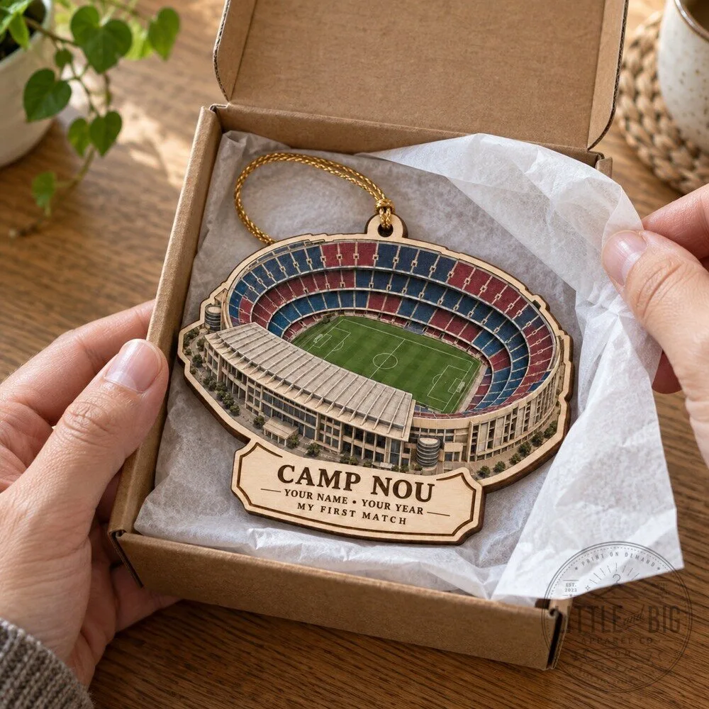 Barcelona x Christmas Personalized Camp Nou Stadium Ornament 9 Barcelona x Christmas Personalized Camp Nou Stadium Ornament
