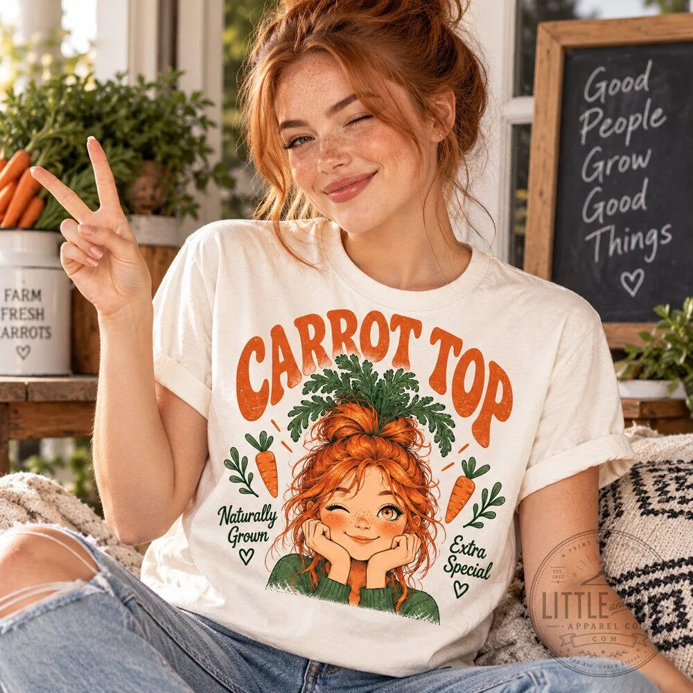 Carrot Top Redhead Identity Shirt for Unique Fan Style 10 Carrot Top Redhead Identity Shirt for Unique Fan Style