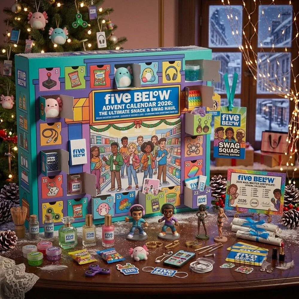 Five Below Advent Calendar 2026 The Ultimate Snack And Swag Haul