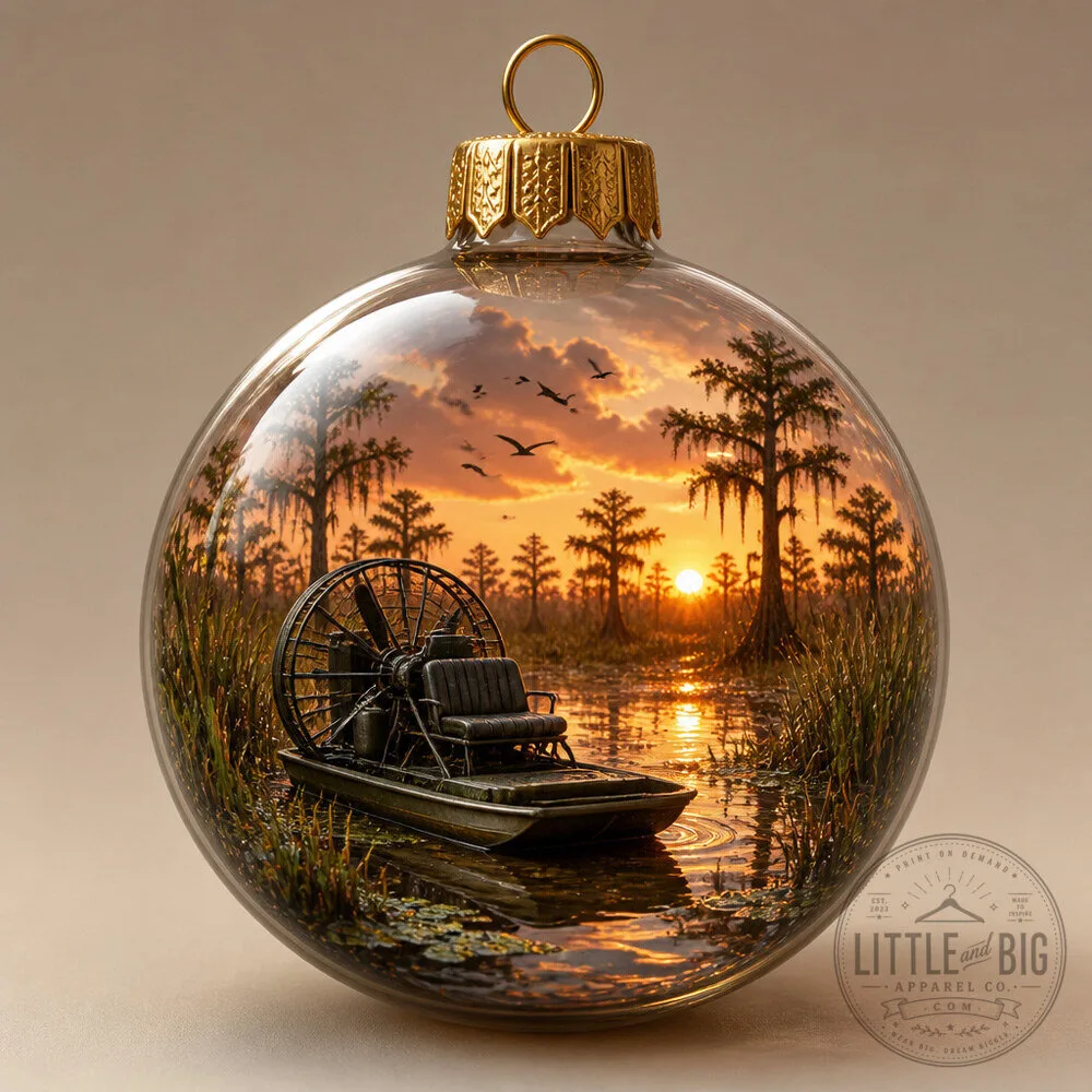 GTA 6 Christmas Ornament 3D Airboat Collectible for Festive Decor