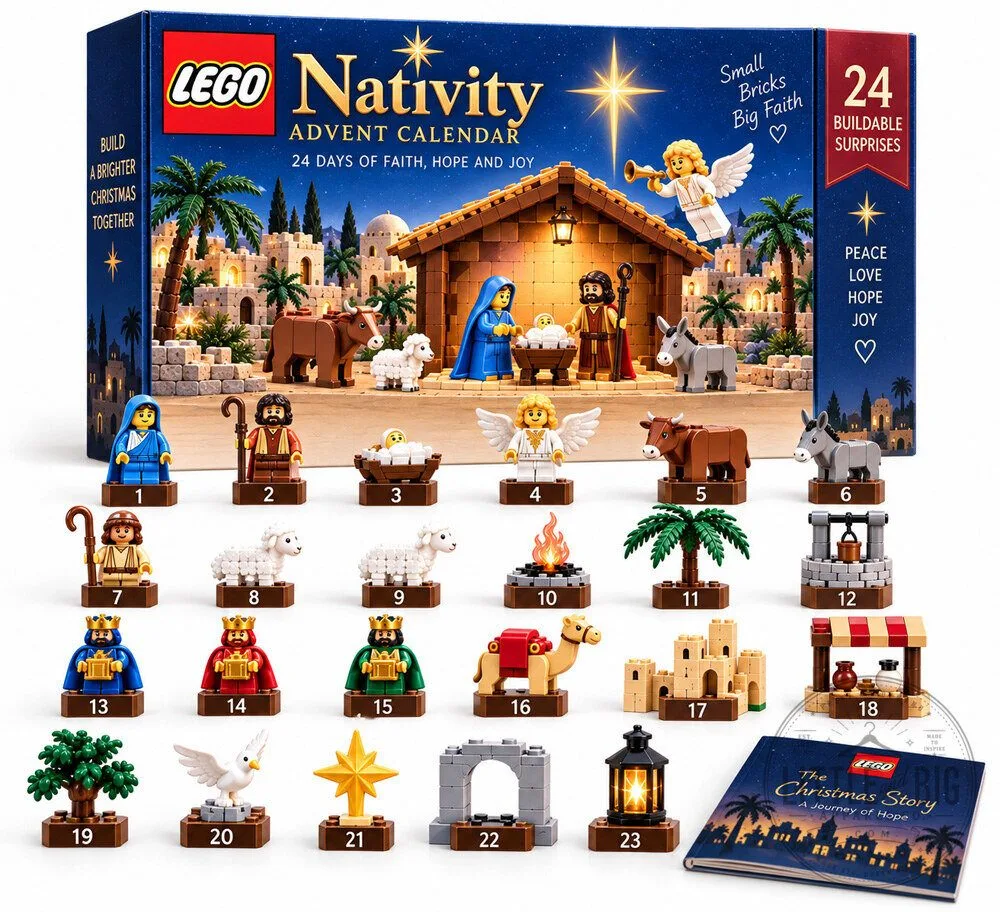 LEGO Nativity 24 Day Christmas Models Advent Calendar 2026