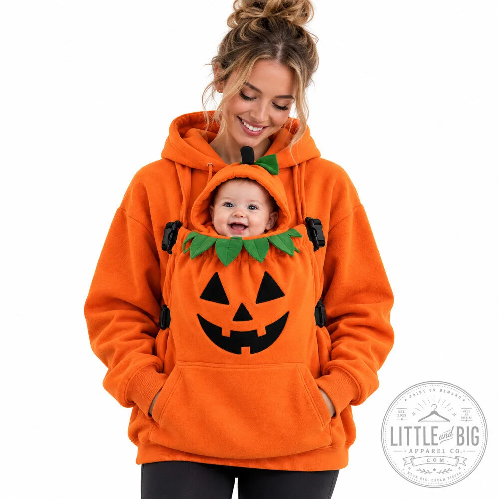Pumpkin Baby Carrier Hoodie 2026 Sweatshirt
