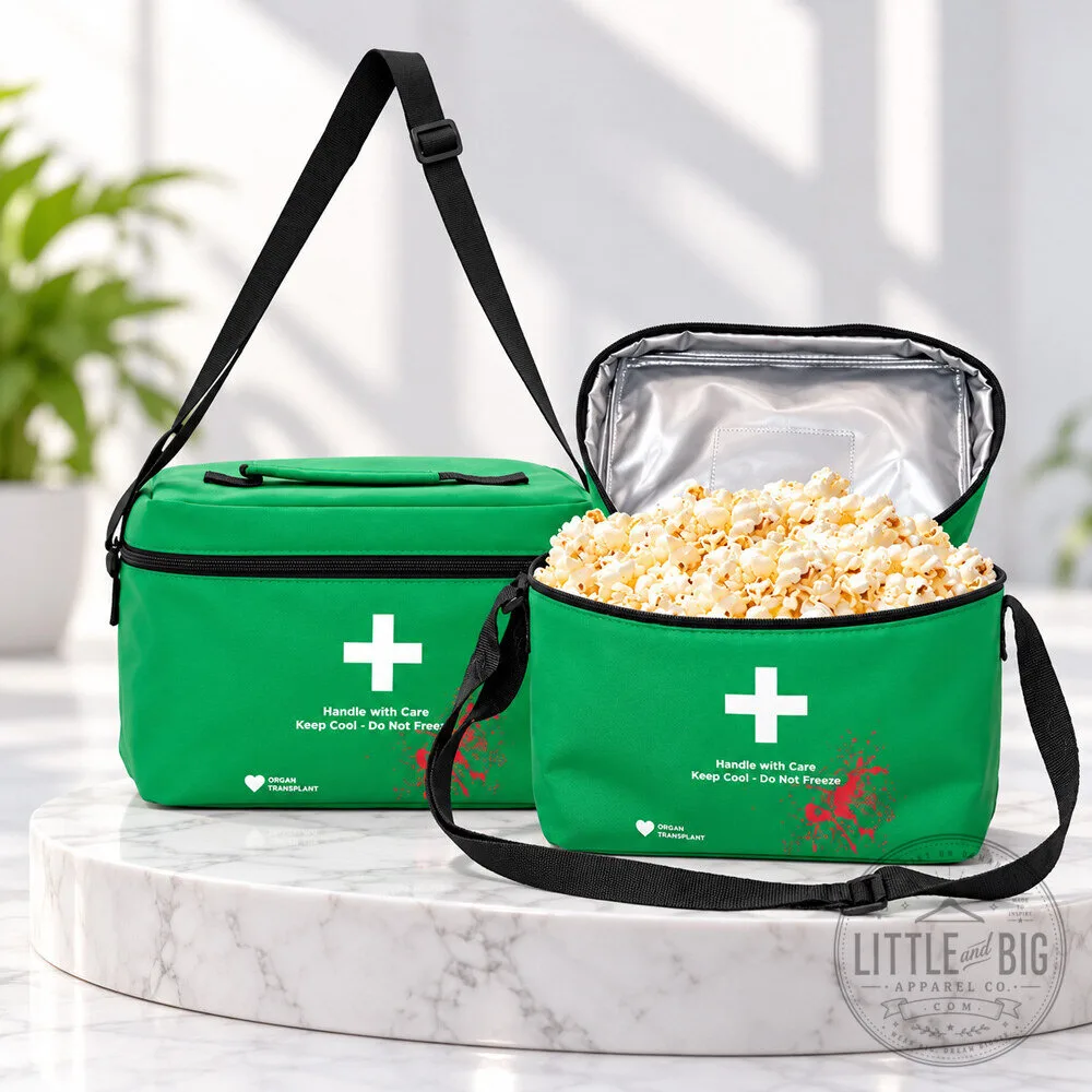 Resident Evil x Organ Transplant Green Medical Cooler Popcorn Bag 2026