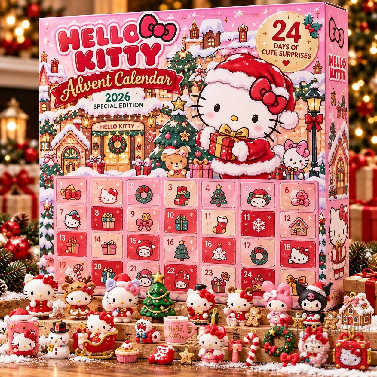 Hello Kitty Advent Calendar Limited Edition 2026 Gift